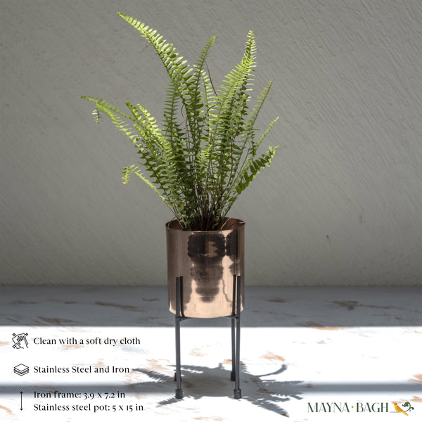 Copper Gleam Planter