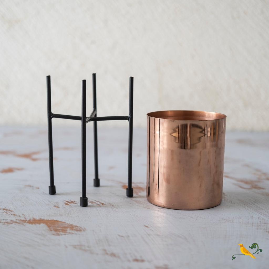 Copper Gleam Planter