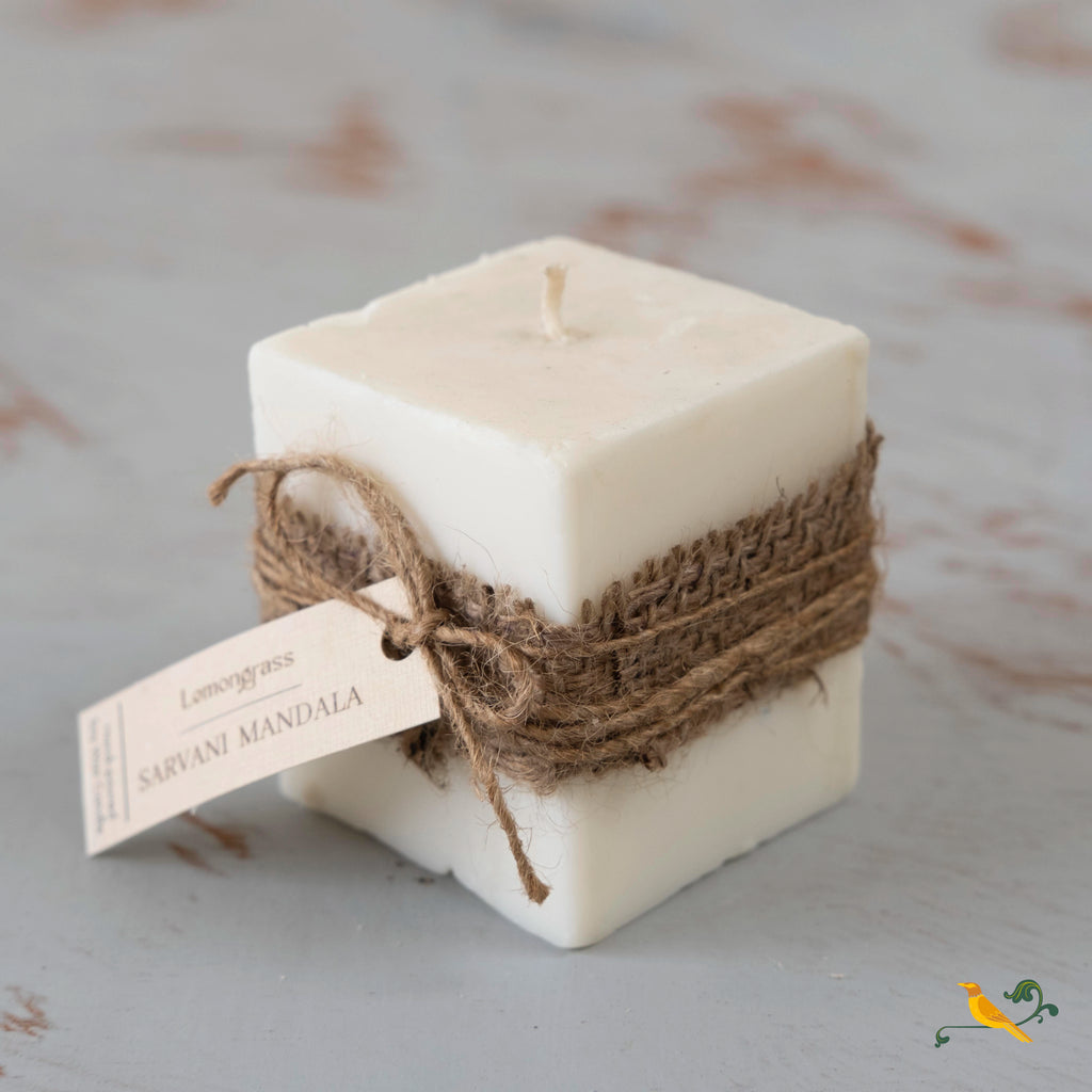 Short Square candle