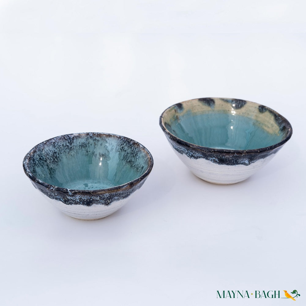 Serene Sea Blue Bowl (Set of 2)