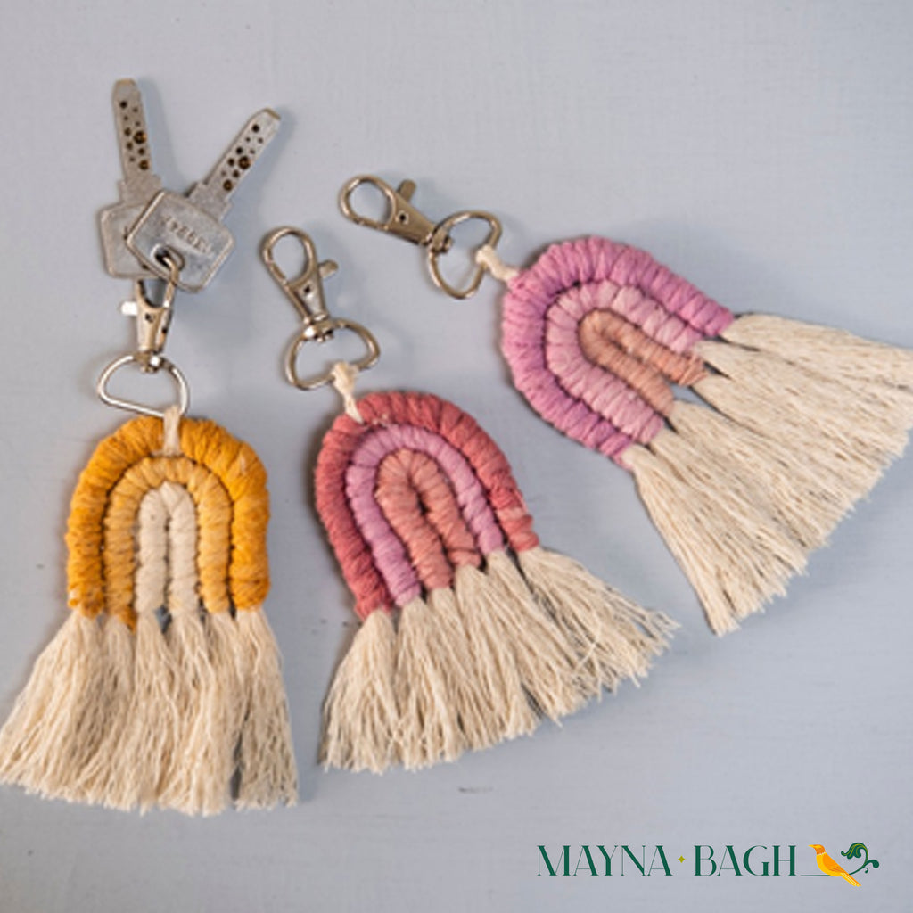 Gypsy Macrame Key Chains